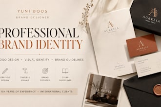 design a professional logo and brand identity