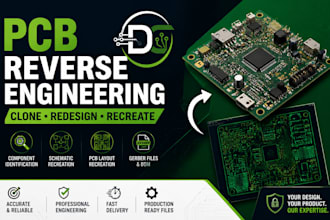 reverse engineer, clone, and redesign any pcb circuit board