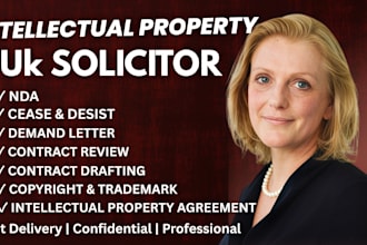 draft, review, advice and prepare intellectual property agreements
