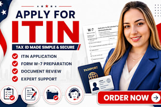 apply for your itin number irs tax id w7 application as irs caa