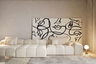 design 3d interior animation and interactive render