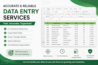 do accurate ecommerce data entry