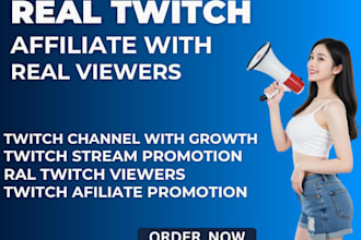 do promotion for your twitch channel to boost your stream