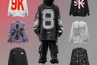 redesign and elevate your hoodie design streetwear
