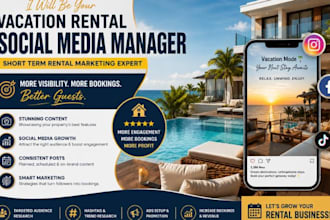 do vacation rental social media manager short term rental for vacation services