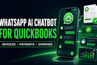 build a whatsapp ai chatbot for quickbooks