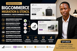 design bigcommerce migration bigcommerce stencil ecommerce woocommerce store