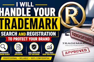 handle your trademark search and registration to protect your brand