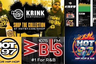officially do a radio promotion for your song or ads on hot 97 radio