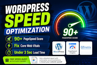 optimize wordpress speed and fix core web vitals