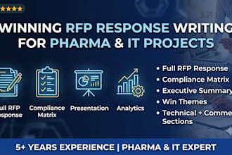 a winning rfp response for pharma IT projects