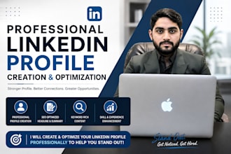 create and optimize your linkedin profile professionally