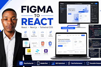 convert figma to react, figma to html, psd to html, figma to website