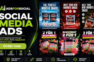 create ai social media advert and banners for your business