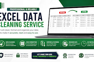 clean and format excel data