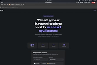 build a fullstack web app with node or PHP and a database