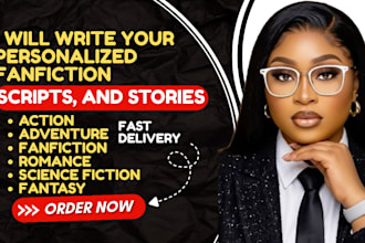 write your personalized fanfiction, scripts, and stories