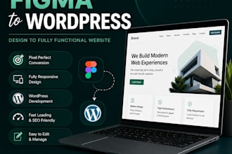 convert figma to wordpress using elementor pro with pixel perfect design