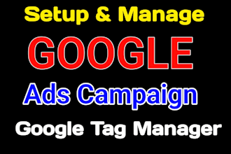 setup google ads campaign, ads account, tag manager, setup go ogle pixel, GTM