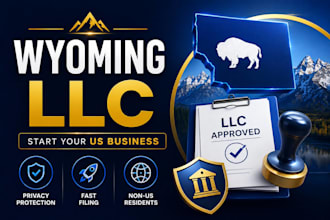 register wyoming llc for shopify, amazon and get ein for non US residents