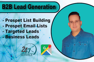 create b2b business databases from google maps