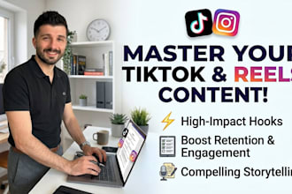 write 3 viral tiktok and reels scripts
