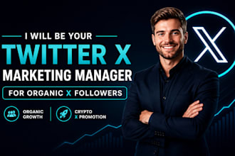 do crypto twitter x marketing and x promotion for organic x followers