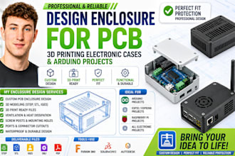 design enclosure for pcb pcb enclosure for 3d printing electronic cases, arduino