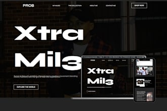 design music website for artist dj record label nightclub band on wix, wordpress