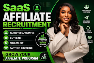 recruit targeted affiliates for your saas, ai tool, or software