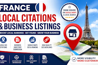 create high da dofollow quality french backlinks for local SEO in france