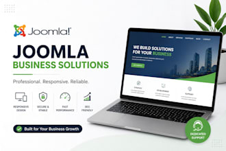 build responsive joomla busines website joomla expert joomla redesign joomla SEO