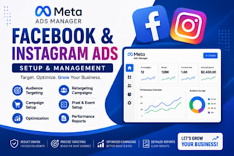 be your facebook and instagram ads manager