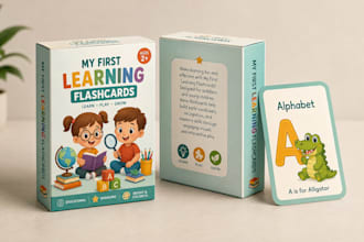 design engaging custom flash cards for learning and education