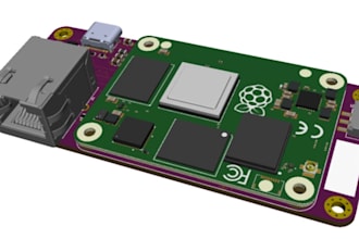 design rasberry pi pcb, cm4, cm5 carrier board and embedded hardware