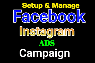 manage facebook ads campaign instagram ads shopify meta ads marketing tiktok ads