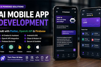 develop ai mobile app with flutter flutterflow openai api and firebase mvp app