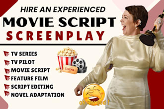 write tv pilot script series movie script screenplay in industry standard format