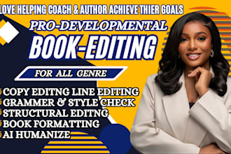 developmental book editing, book publishing, copy line, book editor