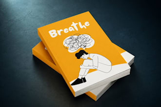 design a modern minimalist book cover or kindle cover