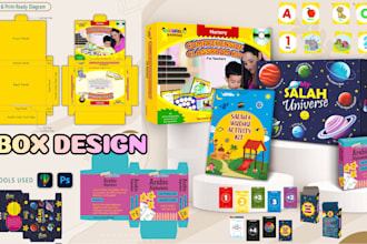 design your printable box card game box dieline board game tuck box rigid boxes