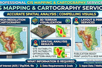perform geospatial analysis, gee scripting, and gis mapping