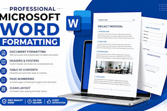 format microsoft word documents professionally