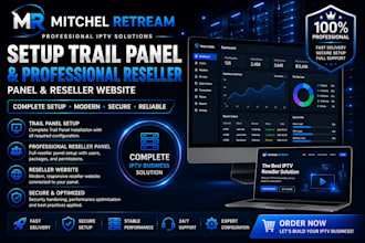 setup trail panel, am aprofessional reseller panel reseller website