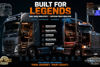 create realistic ets2 ats truck mods with custom interiors