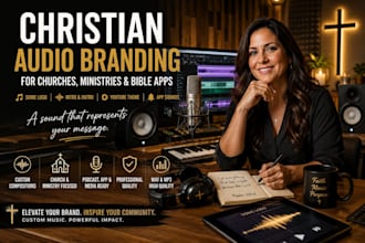 create custom christian audio branding for churches ministries and bible apps