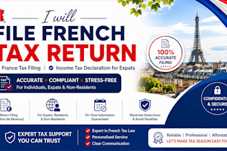 file your french income tax return as a non resident expat in france
