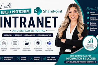 build a professional sharepoint intranet and employee communication portal