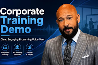 record clear engaging corporate training and e learning narration