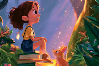 illustrate children story book story book illustration